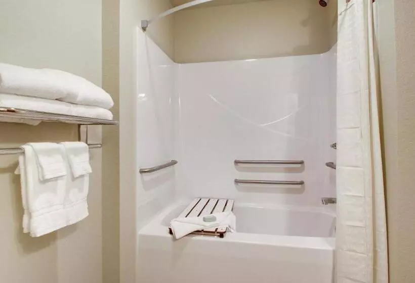 身障者適用キングサイズベッドルーム, Cobblestone Hotel & Suites   Salem
