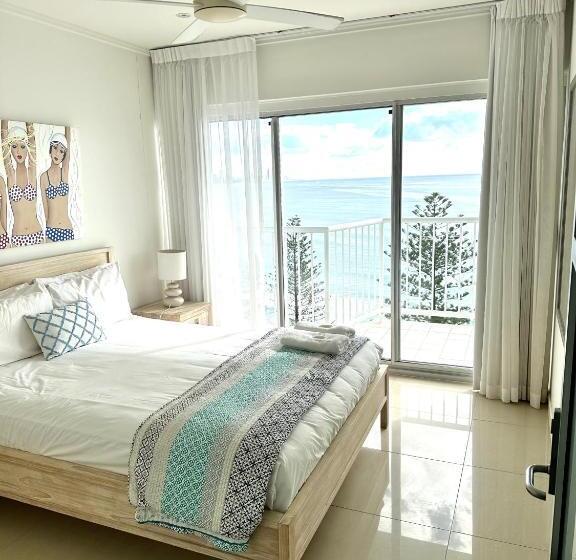 شقة ديلوكس غرفتين نوم مطلة على البحر, Hillhaven Holiday Apartments