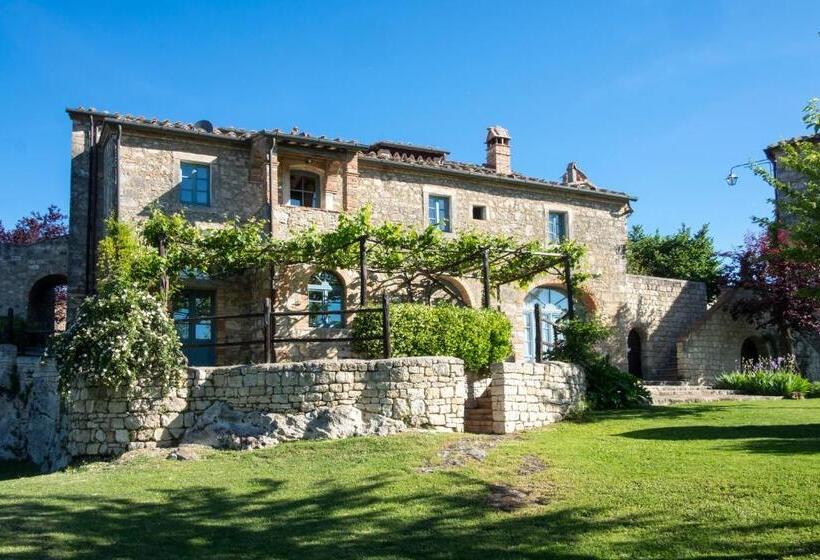 Апартаменты 1 Спальня с Террасой, Borgo Pignano Tuscany