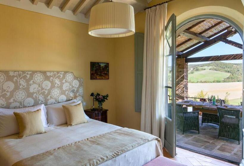 别墅: 1间卧室带游泳池, Borgo Pignano Tuscany