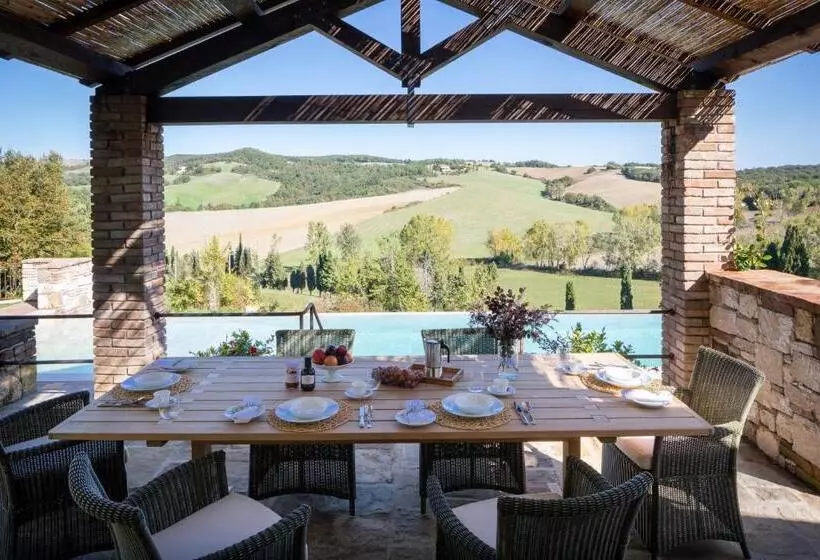 Huvila, 1 makuuhuone ja uima-allas, Borgo Pignano Tuscany