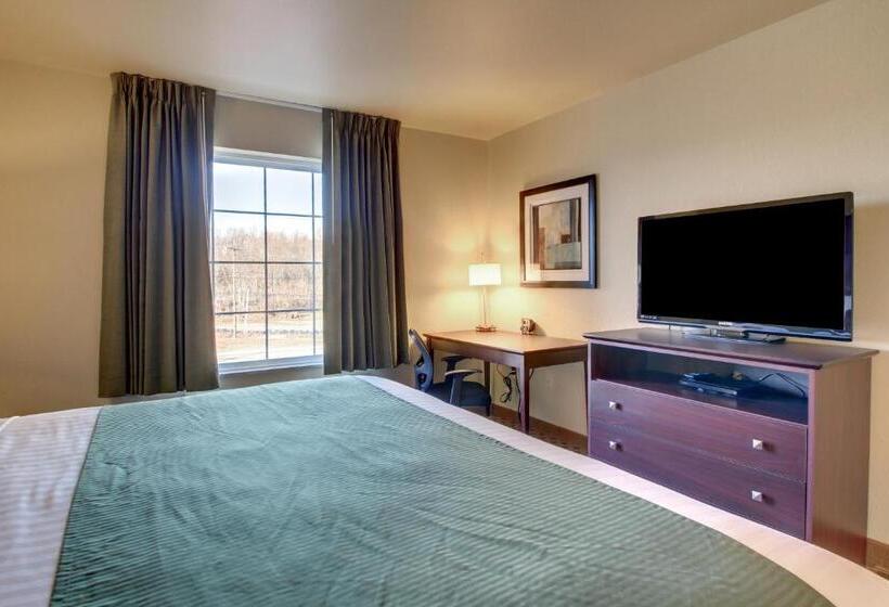 适合残疾人士使用的带超级大床的标准间, Cobblestone Hotel & Suites   Salem