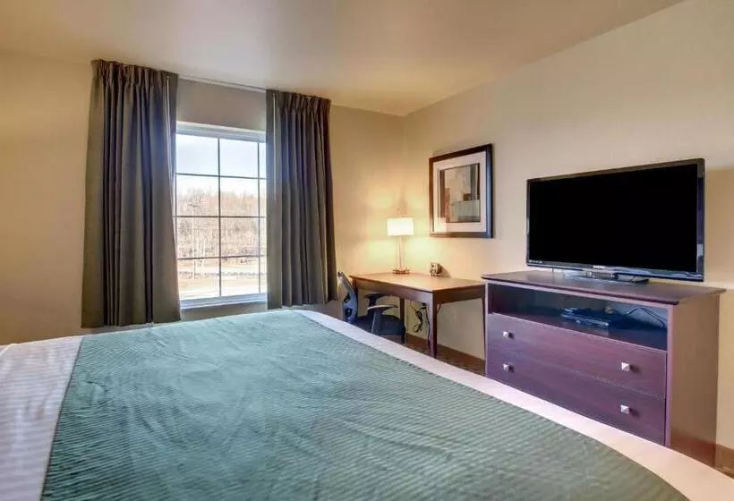身障者適用キングサイズベッドルーム, Cobblestone Hotel & Suites   Salem