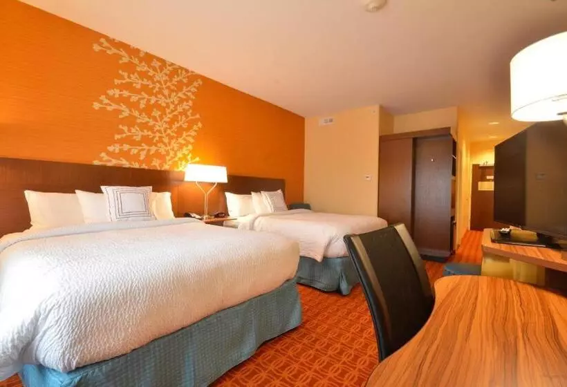 スタンダードルーム, Fairfield Inn & Suites By Marriott St. Louis Pontoon Beach/granite City, Il
