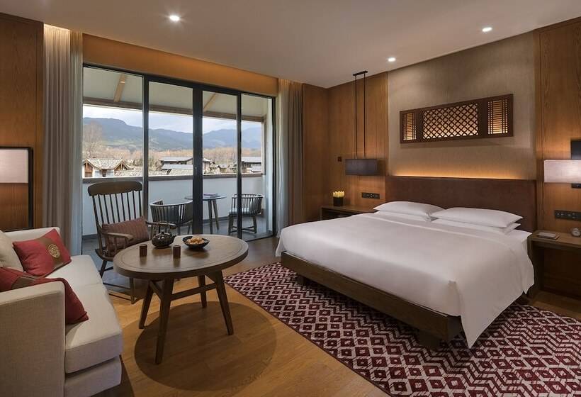 اتاق استاندارد با تخت دوبل, Jinmao Purelax Lijiang, The Unbound Collection By Hyatt