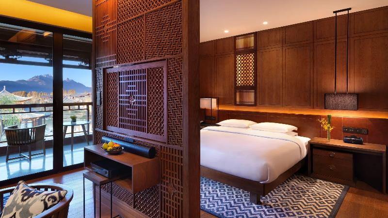 اتاق لوکس با تخت بزرگ, Jinmao Purelax Lijiang, The Unbound Collection By Hyatt
