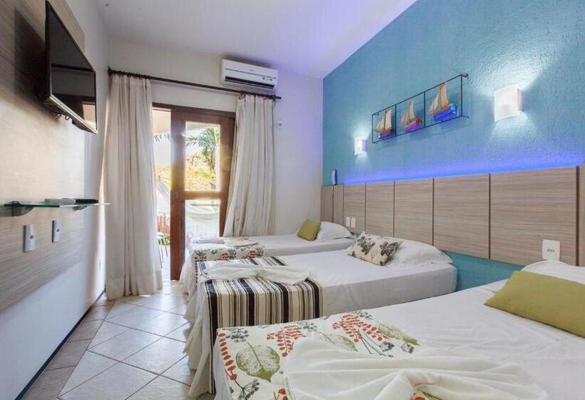 Pokój Trzyosobowy Standard z Balkonem, Kanaloa Pousada