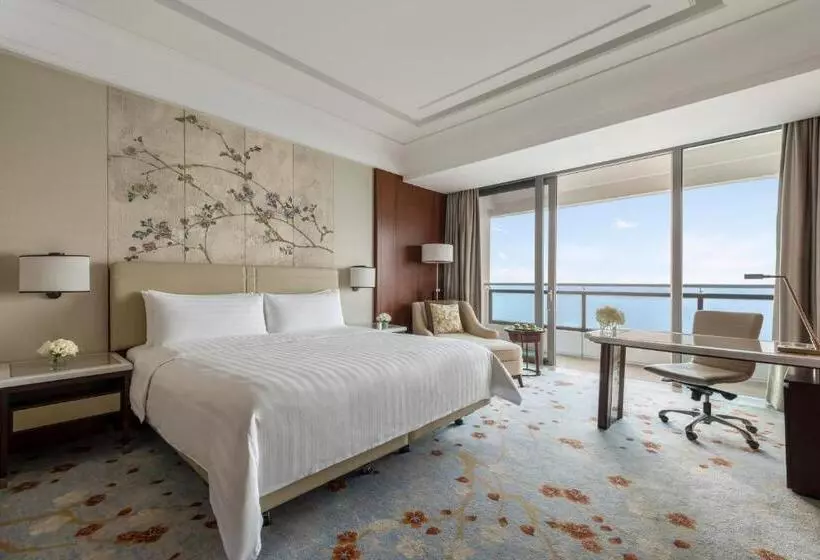 キングサイズベッドのデラックスルーム, Shangrila Qinhuangdao