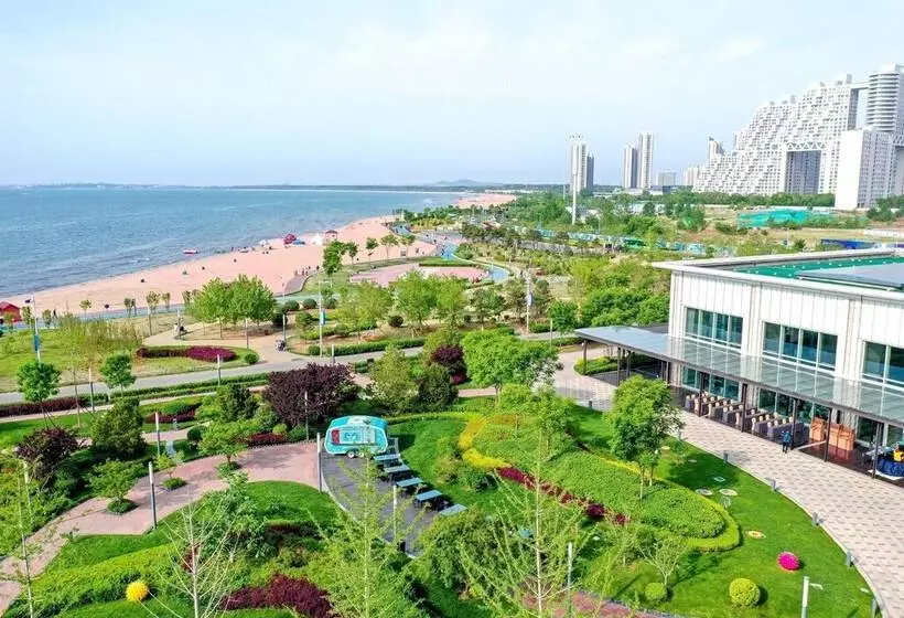 オーシャンビューデラックスルームバルコニー付き, Shangrila Qinhuangdao