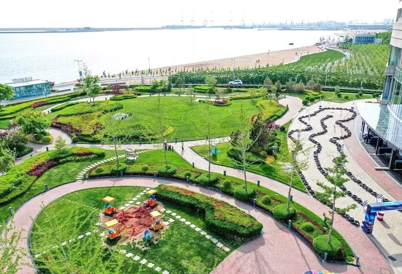 海の見えるダブルベッドスタンダードルーム, Shangrila Qinhuangdao