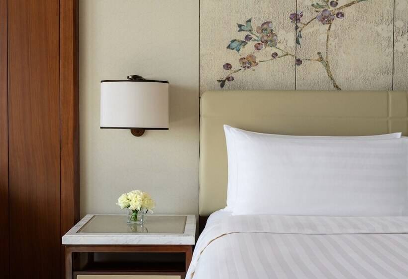 带海景的带双人床的标准间, Shangrila Qinhuangdao