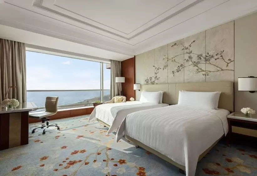 オーシャンビュースタンダードルームバルコニー付き, Shangrila Qinhuangdao