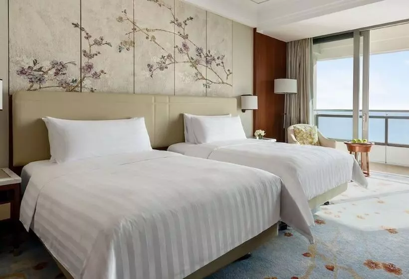 オーシャンビュースタンダードルームバルコニー付き, Shangrila Qinhuangdao