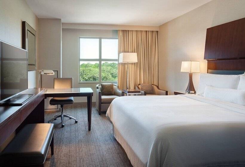 חדר סטנדרט מיטה זוגית בצד עם נוף לים, The Westin Jekyll Island Beach Resort