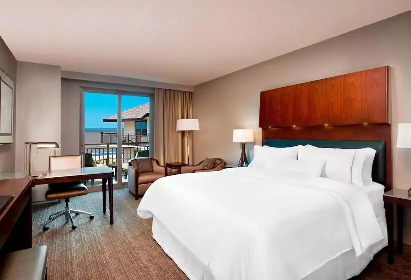 サイドオーシャンビューのダブルベッドスタンダードルーム, The Westin Jekyll Island Beach Resort