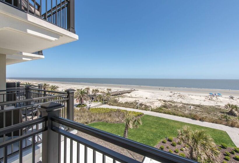 חדר סטנדרט מיטה זוגית נוף לים, The Westin Jekyll Island Beach Resort