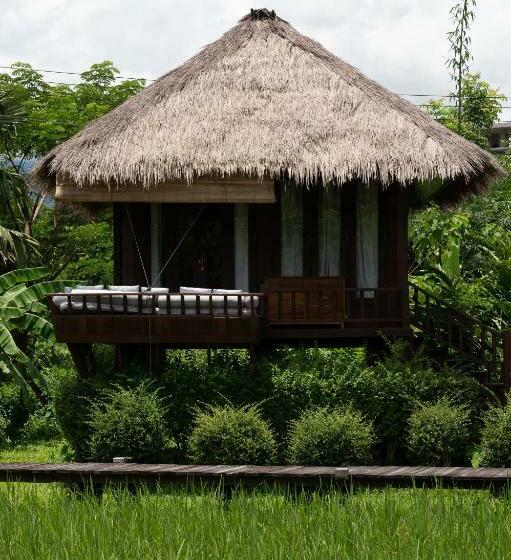 וילה דלוקס חדר שינה 1, Viengtara Vangvieng Resort
