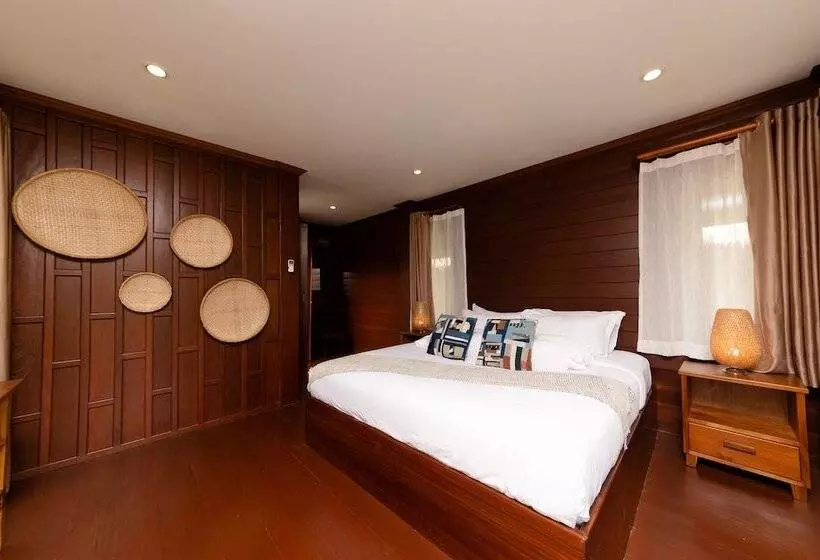 Villa 1 Makuuhuone, Viengtara Vangvieng Resort