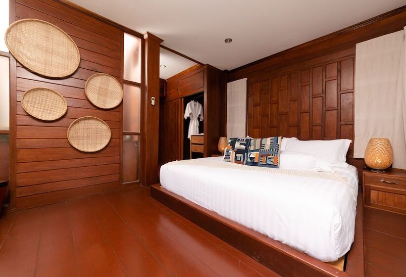 וילה דלוקס חדר שינה 1, Viengtara Vangvieng Resort