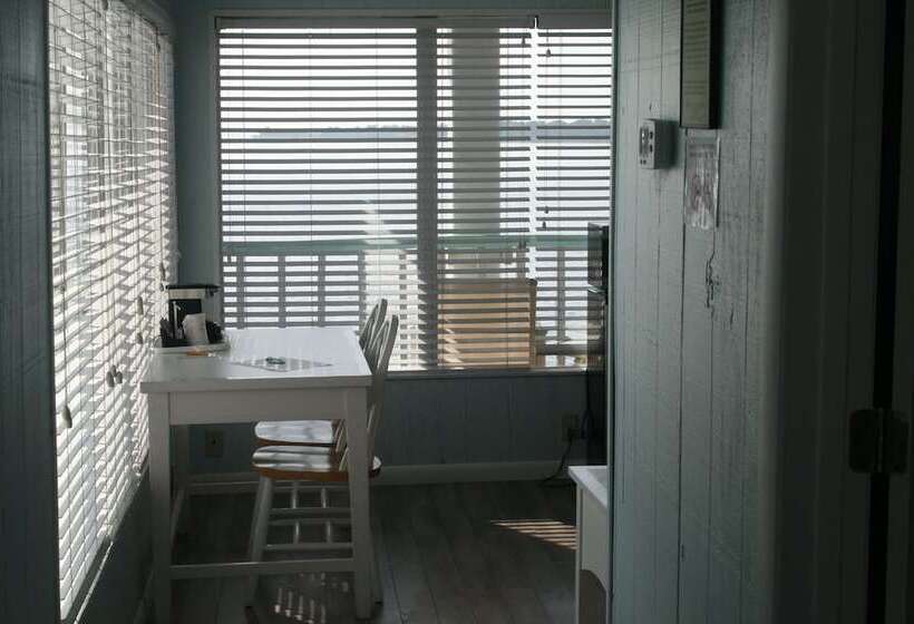 Romantische Kamer met Uitzicht op Zee, Beach Front Motel Cedar Key