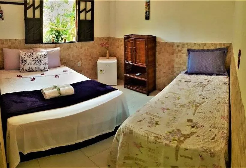 اتاق استاندارد سه نفره, Pousada Vila Do Sossego
