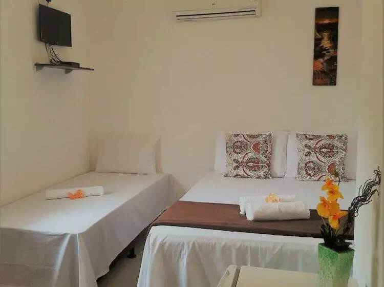 اتاق استاندارد سه نفره, Pousada Vila Do Sossego
