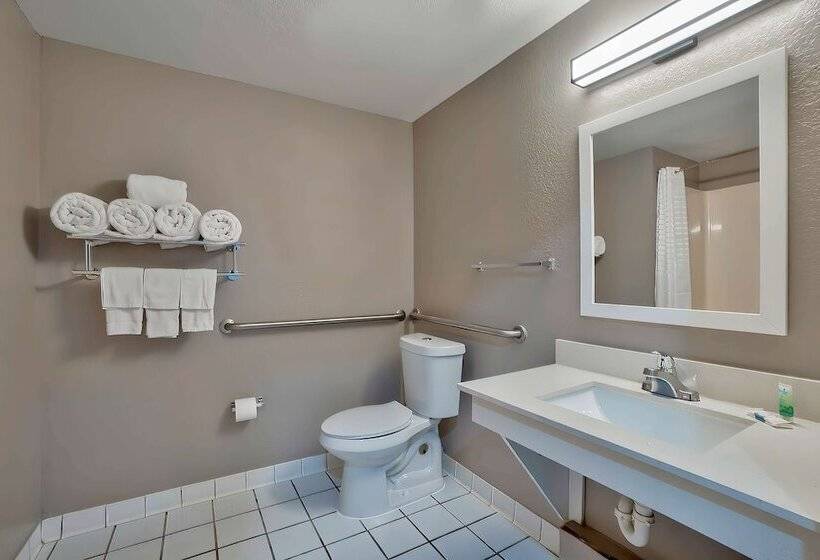 스탠다드 룸 더블 침대 2개, Motel 6denison, Tx