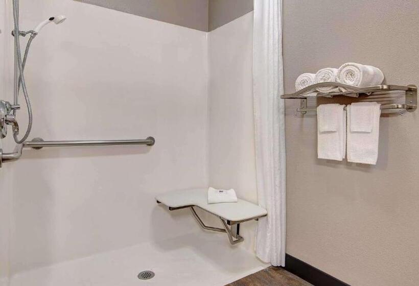 장애인을 위한 킹사이즈 침대 스탠다드 룸, Motel 6 North Little Rock, Ar Jfk Blvd