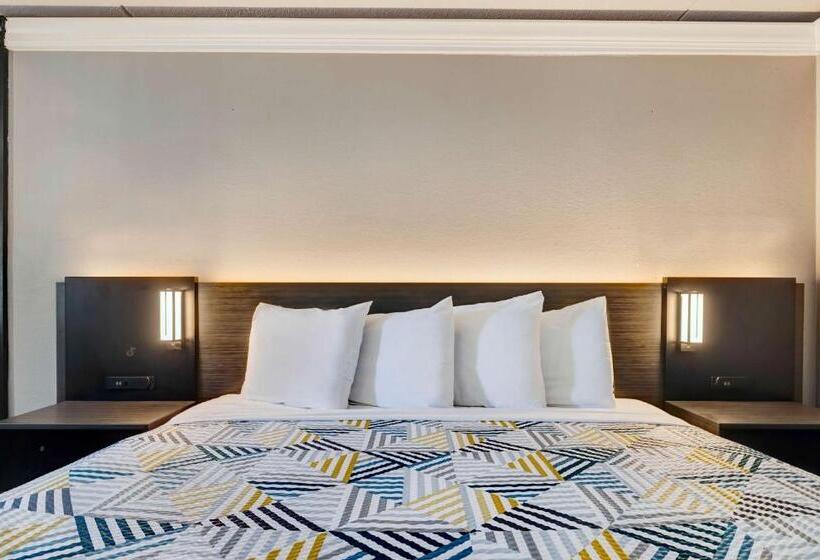 اتاق استاندارد با تخت بزرگ برای معلولان, Motel 6 North Little Rock, Ar Jfk Blvd