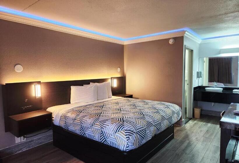 اتاق استاندارد با تخت بزرگ, Motel 6 North Little Rock, Ar Jfk Blvd