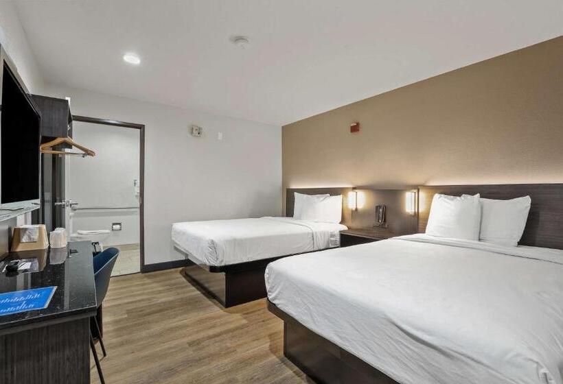 غرفة قياسية رباعية, Motel 6escondido, Ca