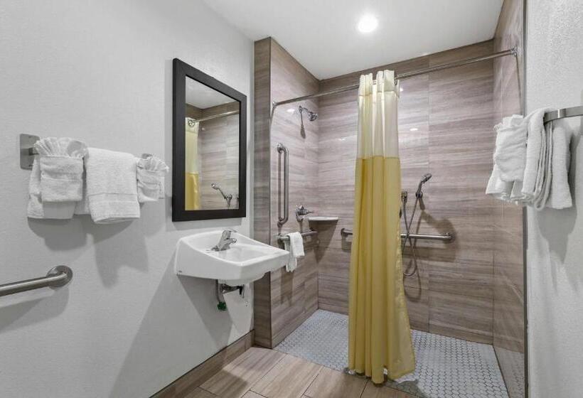 장애인을 위한 킹사이즈 침대 스탠다드 룸, Motel 6escondido, Ca