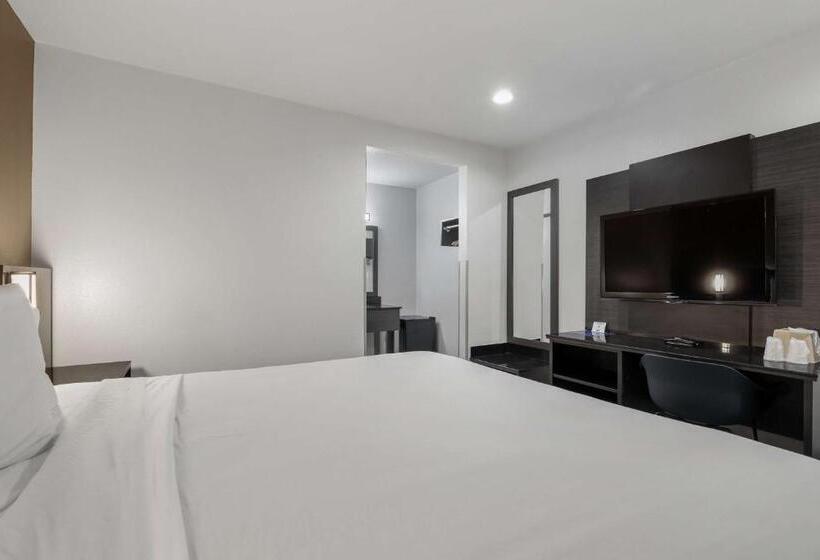 장애인을 위한 킹사이즈 침대 스탠다드 룸, Motel 6escondido, Ca