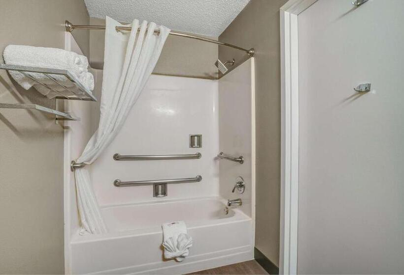 适合残疾人使用的标准间, Motel 6euless, Tx  Dallas