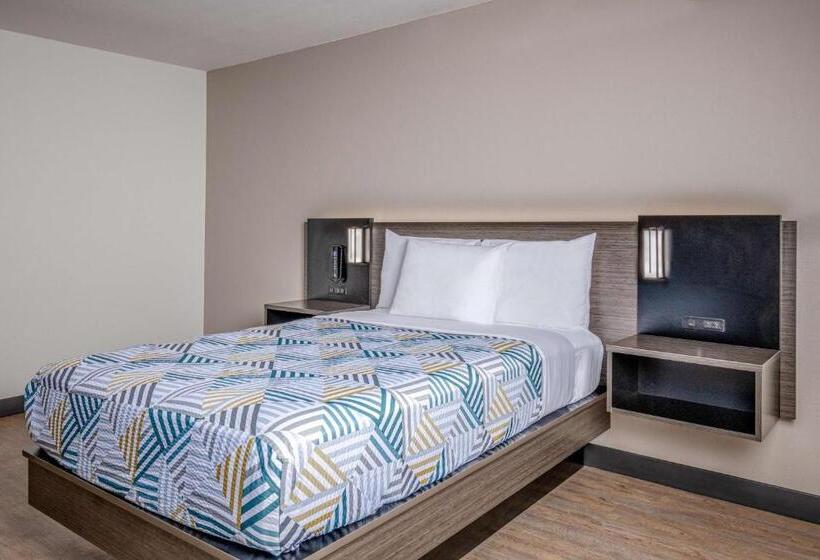 适合残疾人使用的标准间, Motel 6euless, Tx  Dallas