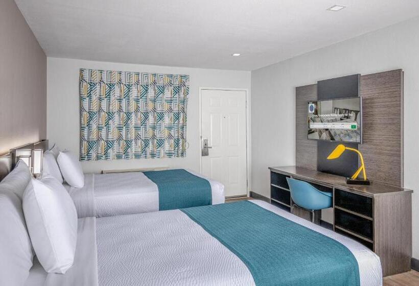 适合残疾人使用的标准间, Motel 6euless, Tx  Dallas