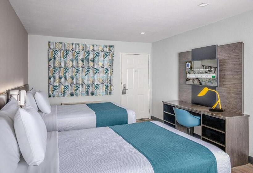 适合残疾人使用的标准间, Motel 6euless, Tx  Dallas