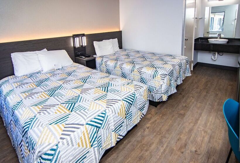 带2个双人床的标准工作室, Motel 6 Ft. Pierce, Fl