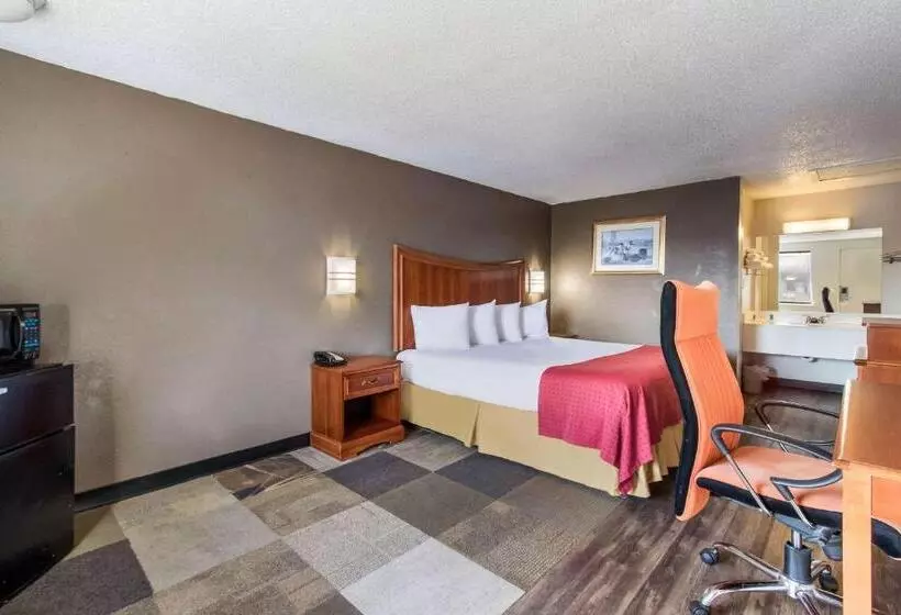 اتاق استاندارد با تخت بزرگ, Rodeway Inn Near Hall Of Fame
