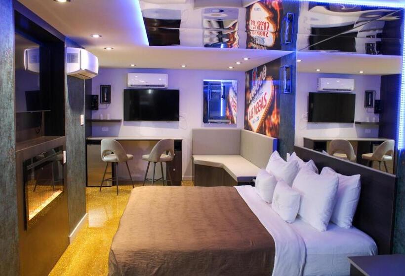 מיטת קינג בסוויטה, Olux Hotel Motel Suites