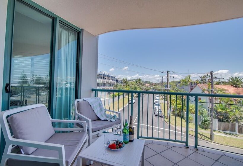 带2个卧室的公寓, Grand Palais Boolarong Beachside Apartments