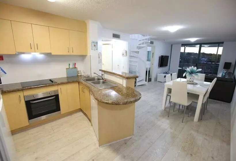 ２ベッドルームアパートメント, Grand Palais Boolarong Beachside Apartments
