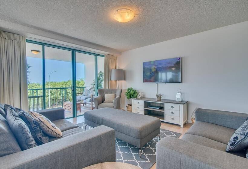 ３ベッドルームアパートメント, Grand Palais Boolarong Beachside Apartments