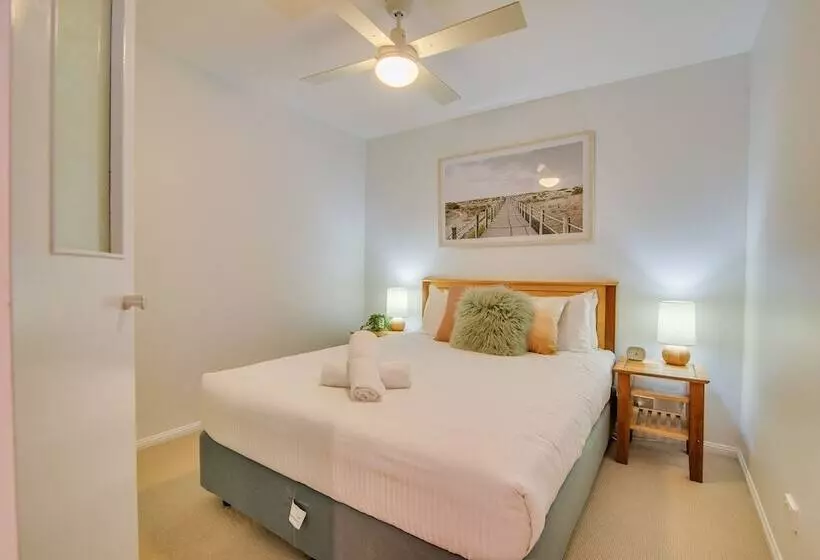 １ベッドルームのデラックスアパートメント, Grand Palais Boolarong Beachside Apartments