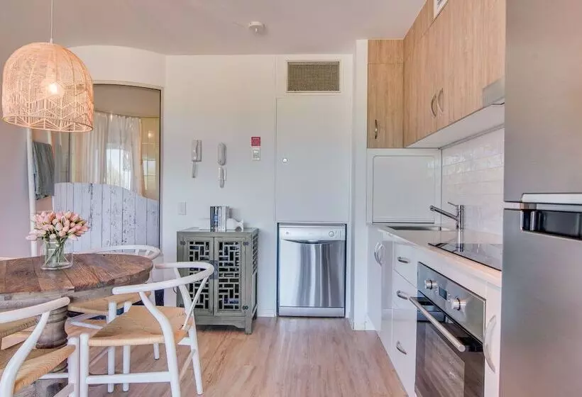 １ベッドルームのデラックスアパートメント, Grand Palais Boolarong Beachside Apartments