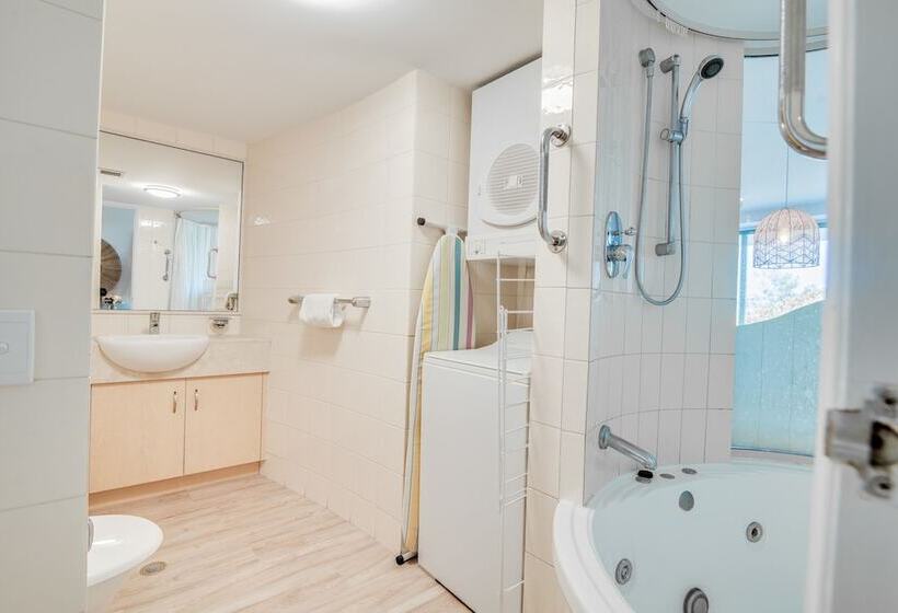 １ベッドルームのデラックスアパートメント, Grand Palais Boolarong Beachside Apartments