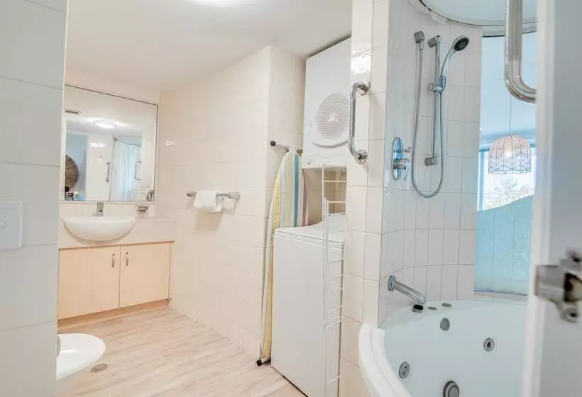 １ベッドルームのデラックスアパートメント, Grand Palais Boolarong Beachside Apartments