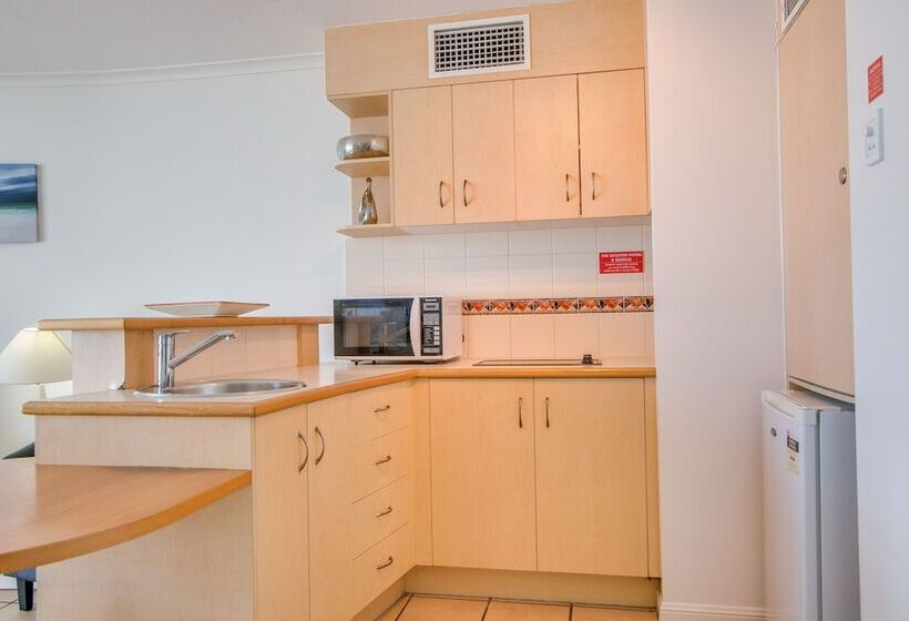 １ベッドルームペントハウスアパート, Grand Palais Boolarong Beachside Apartments