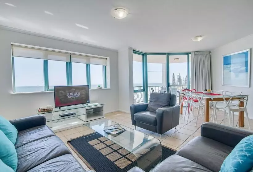 ３ベッドルームアパートメント, Grand Palais Boolarong Beachside Apartments