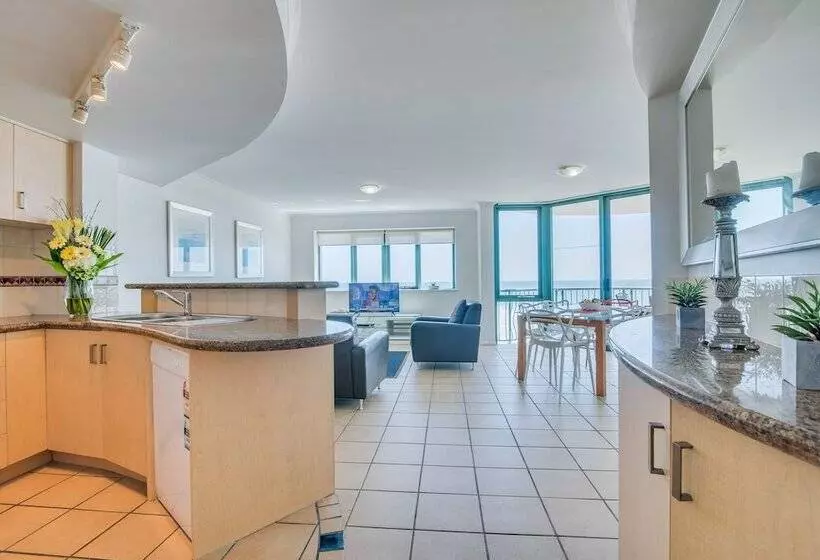 ３ベッドルームアパートメント, Grand Palais Boolarong Beachside Apartments